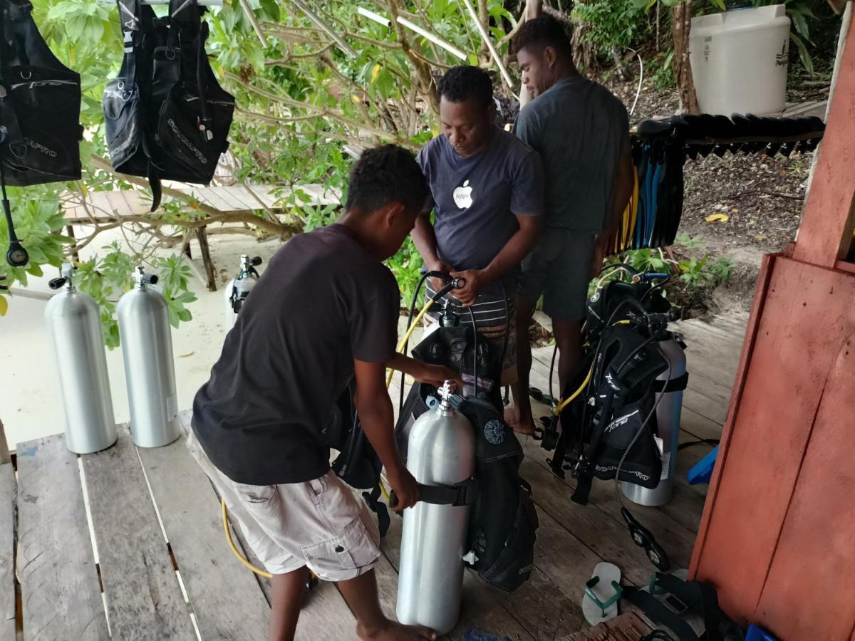 Kri Warahnus Dive Homestay מראה חיצוני תמונה